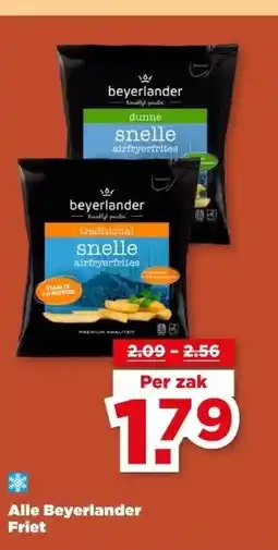 PLUS Alle Beyerlander Friet aanbieding