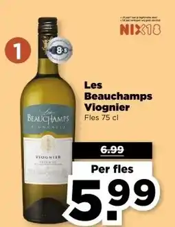 PLUS Les Beauchamps Viognier aanbieding