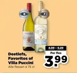 PLUS Deetlefs, Favoritos of Villa Puccini aanbieding
