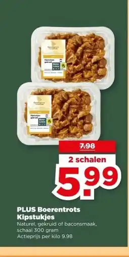 PLUS PLUS BoerentrotsKipstukjes aanbieding