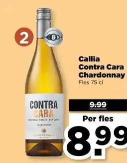 PLUS Callia Contra Cara Chardonnay aanbieding
