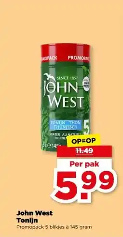 PLUS John West Tonijn aanbieding