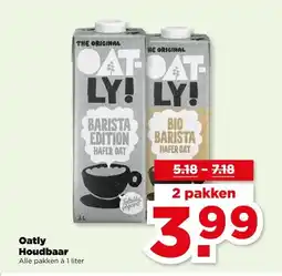 PLUS Oatly Houdbaar aanbieding