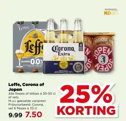 PLUS Leffe, Corona of Jopen aanbieding