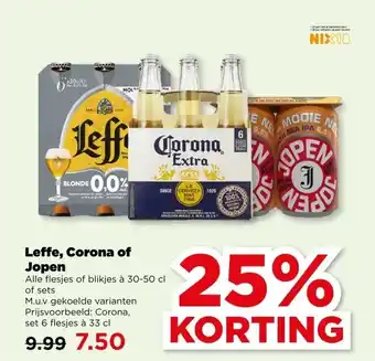 PLUS Leffe, Corona of Jopen aanbieding