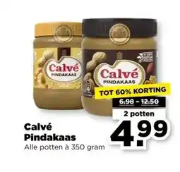 PLUS Calvé Pindakaas aanbieding