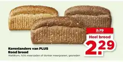 PLUS Korenlanders van PLUS Rond brood aanbieding