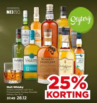 PLUS Malt Whisky aanbieding