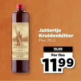 PLUS Juttertje Kruidenbitter aanbieding