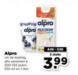 PLUS Alpro aanbieding