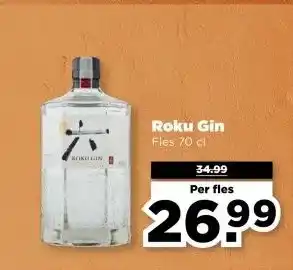 PLUS Roku Gin aanbieding