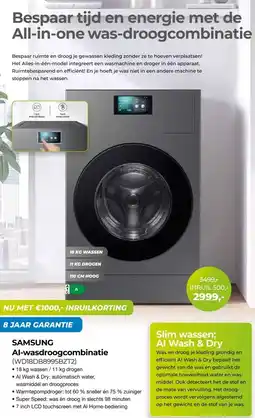 EP Beerepoot SAMSUNG Al-wasdroogcombinatie aanbieding