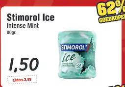 Budget Food Stimorol Ice Intense Mint aanbieding