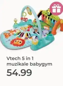 Prenatal Vtech 5 in 1 muzikale babygym aanbieding