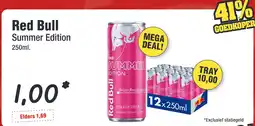 Budget Food Red Bull Summer Edition aanbieding