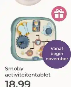 Prenatal Smoby activiteitentablet aanbieding