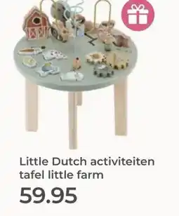 Prenatal Little Dutch activiteiten tafel little farm aanbieding