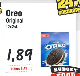 Budget Food Oreo Original aanbieding