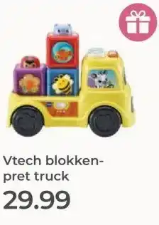 Prenatal Vtech blokken- pret truck aanbieding