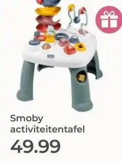 Prenatal Smoby activiteitentafel aanbieding