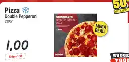 Budget Food Pizza Double Pepperoni aanbieding