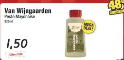 Budget Food Van Wijngaarden Pesto Mayonaise aanbieding