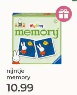 Prenatal nijntje memory aanbieding