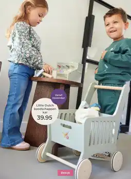 Prenatal Little Dutch boodschappen kar aanbieding
