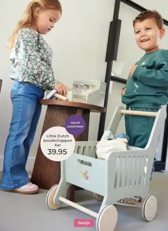Prenatal Little Dutch boodschappen kar aanbieding