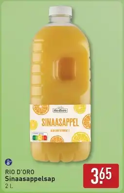 ALDI Rio d'oro Sinaasappelsap aanbieding