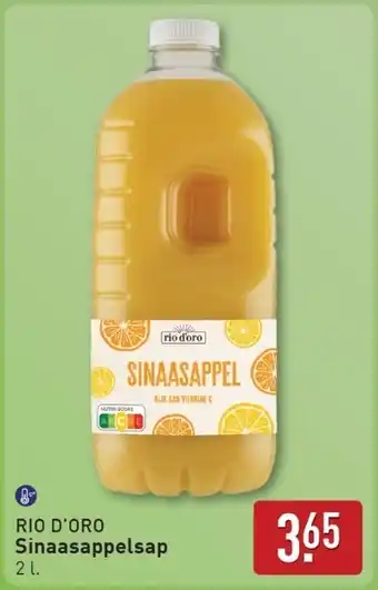 ALDI Rio d'oro Sinaasappelsap aanbieding