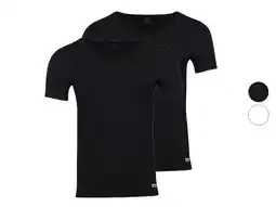 Lidl LOOKS by Wolfgang Joop Set van 2 heren T-shirts aanbieding