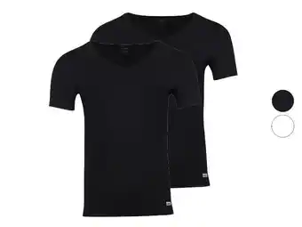 Lidl LOOKS by Wolfgang Joop Set van 2 heren T-shirts aanbieding