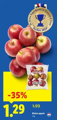 Lidl Kleine appels aanbieding