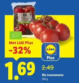 Lidl Bio trostomaten aanbieding