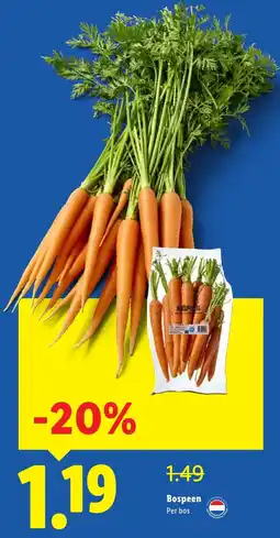 Lidl Bospeen aanbieding