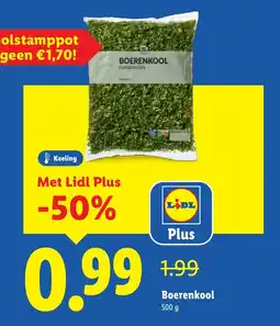 Lidl Boerenkool aanbieding