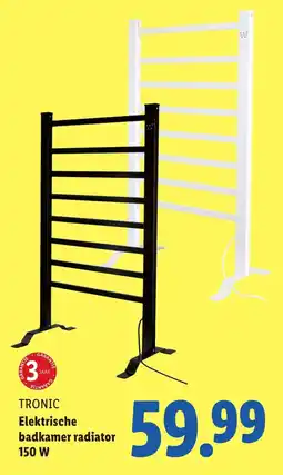 Lidl Tronic elektrische badkamer radiator aanbieding