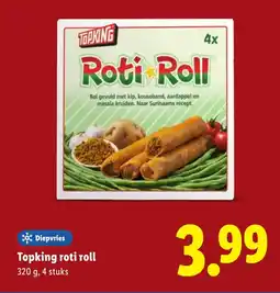 Lidl Topking roti roll aanbieding