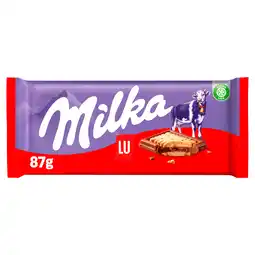 PLUS Milka Chocoladereep LU aanbieding