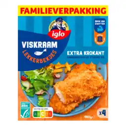 PLUS Iglo Kapitein Klassiekers Lekkerbekjes fam aanbieding