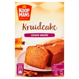 PLUS Koopmans Kruidcake bakmix aanbieding