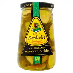 PLUS Kesbeke Augurken plakjes aanbieding