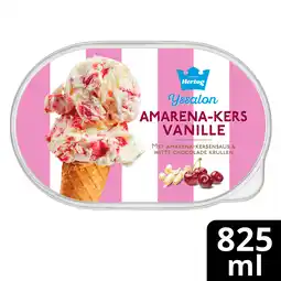 PLUS Hertog IJssalon amarena-kers vanille aanbieding