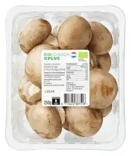 PLUS Biologisch PLUS Paddenstoelen Kastanjechampignons aanbieding