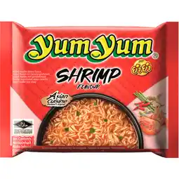 PLUS Yum Yum Instant noedels garnalensmaak 5 st aanbieding