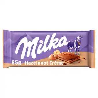 PLUS Milka Hazelnoot crème aanbieding