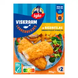 PLUS Iglo Kapitein Klassiekers Lekkerbekjes bier aanbieding