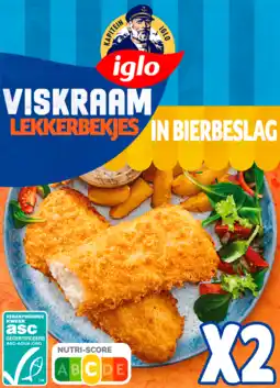 PLUS Iglo Kapitein Klassiekers Lekkerbekjes bier aanbieding