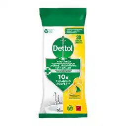 PLUS Dettol Antibacteriële multi-reinigersdoekjes aanbieding
